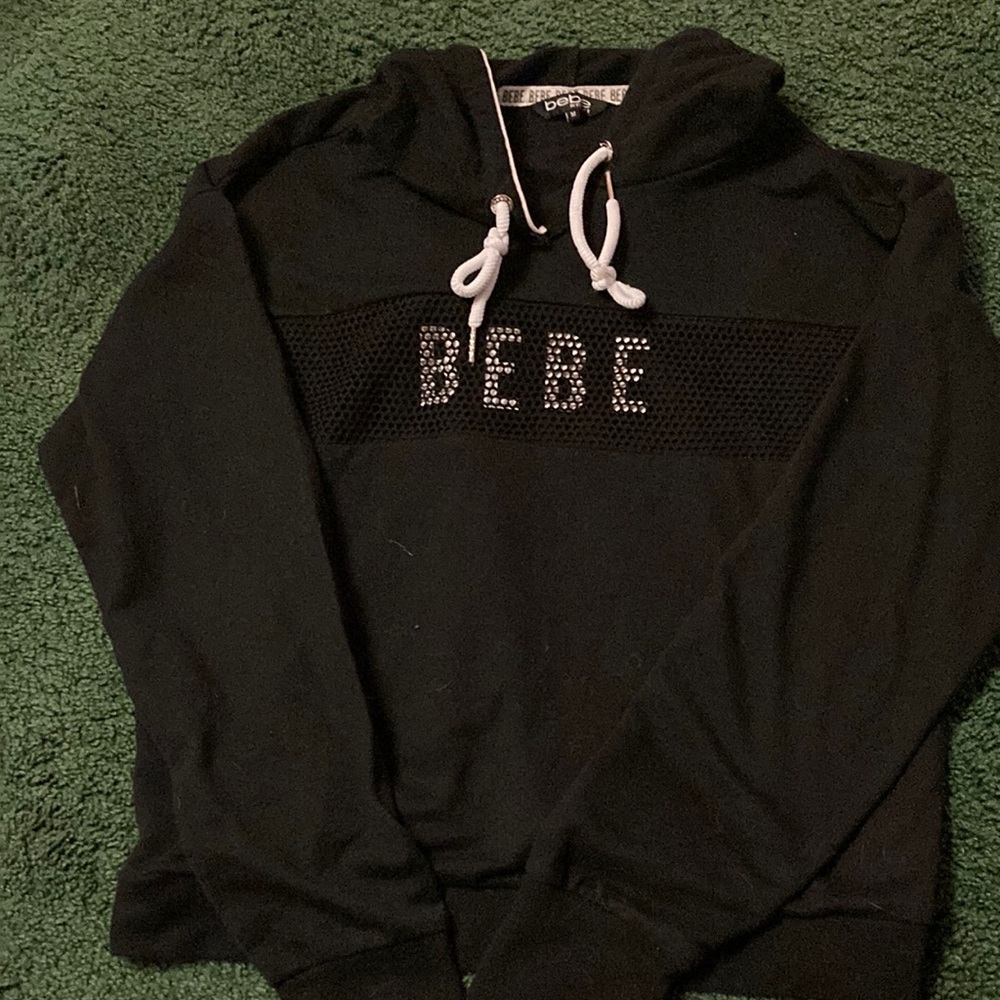 Bebe sport hoodie size medium black